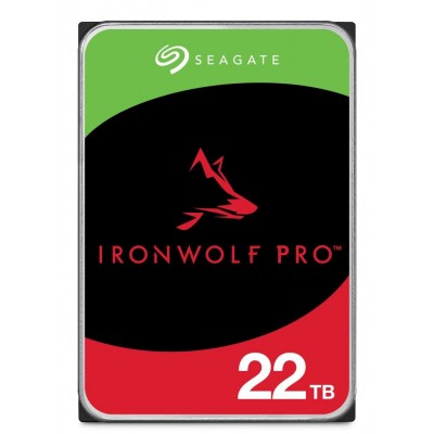 HDD Seagate IronWolf PRO, 22TB, 3.5-inch SATA-3 7200rpm, 512MB HDD Seagate IronWolf PRO, 22TB, 3.5-inch SATA-3 7200rpm, 512MB