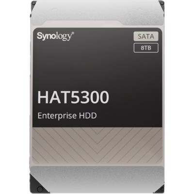 HDD server Synology, 8TB, HAT5300-8T, SATA 3, 256MB cache, 7200 rpm, 3.5 inch