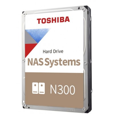 HDD  Toshiba N300, 10TB, 3.5-inch, SATA-3, 7200rpm, 256MB,