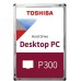 HDD  Toshiba, P300, 2TB, 3.5-inch SATA-3, 7200rpm, 64MB