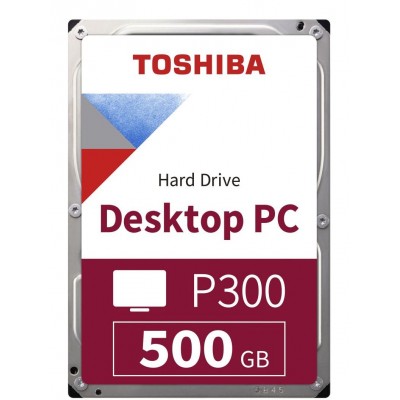 HDD  Toshiba, P300,  500GB, 3.5-inch SATA-3, 7200rpm, 32MB