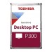 HDD intern Toshiba, P300, 3.5", 2TB, SATA 3, 7200rpm, 64MB