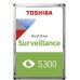 HDD  Toshiba S300, 4TB, 3.5-inch, SATA-3, 7200rpm, 128MB