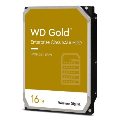 HDD WD Gold 16TB, 3.5-inch, 7200rpm, SATA-3, 512MB HDD WD Gold 16TB, 3.5-inch, 7200rpm, SATA-3, 512MB