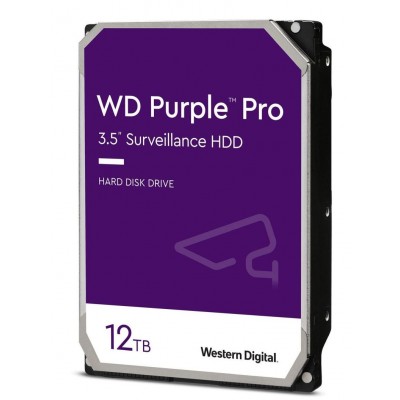 HDD WD Purple Pro 12TB, 3.5-inch, 7200rpm, SATA-3, 256MB