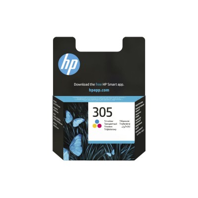 Cartus Cerneala Original HP 305, Tri-Color, compatibil DeskJet 2320/2710/2720/2721/2723/4120/4122/4130