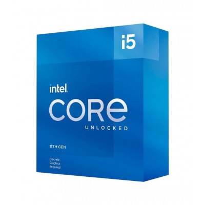 Procesor Intel Core i5-11600KF, 3.9 GHz, 12 MB, Socket LGA 1200