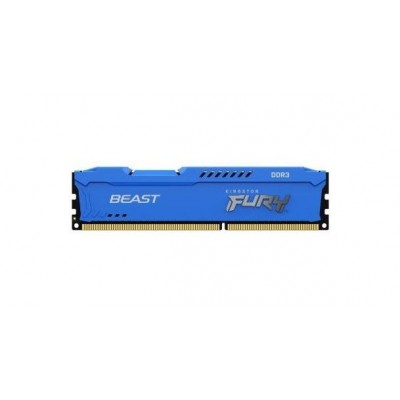 Memorie RAM DIMM, Kingston Fury Beast Blue, 8 GB (1x8 GB), DDR3, 1600 MHz, CL 10, 1.5V