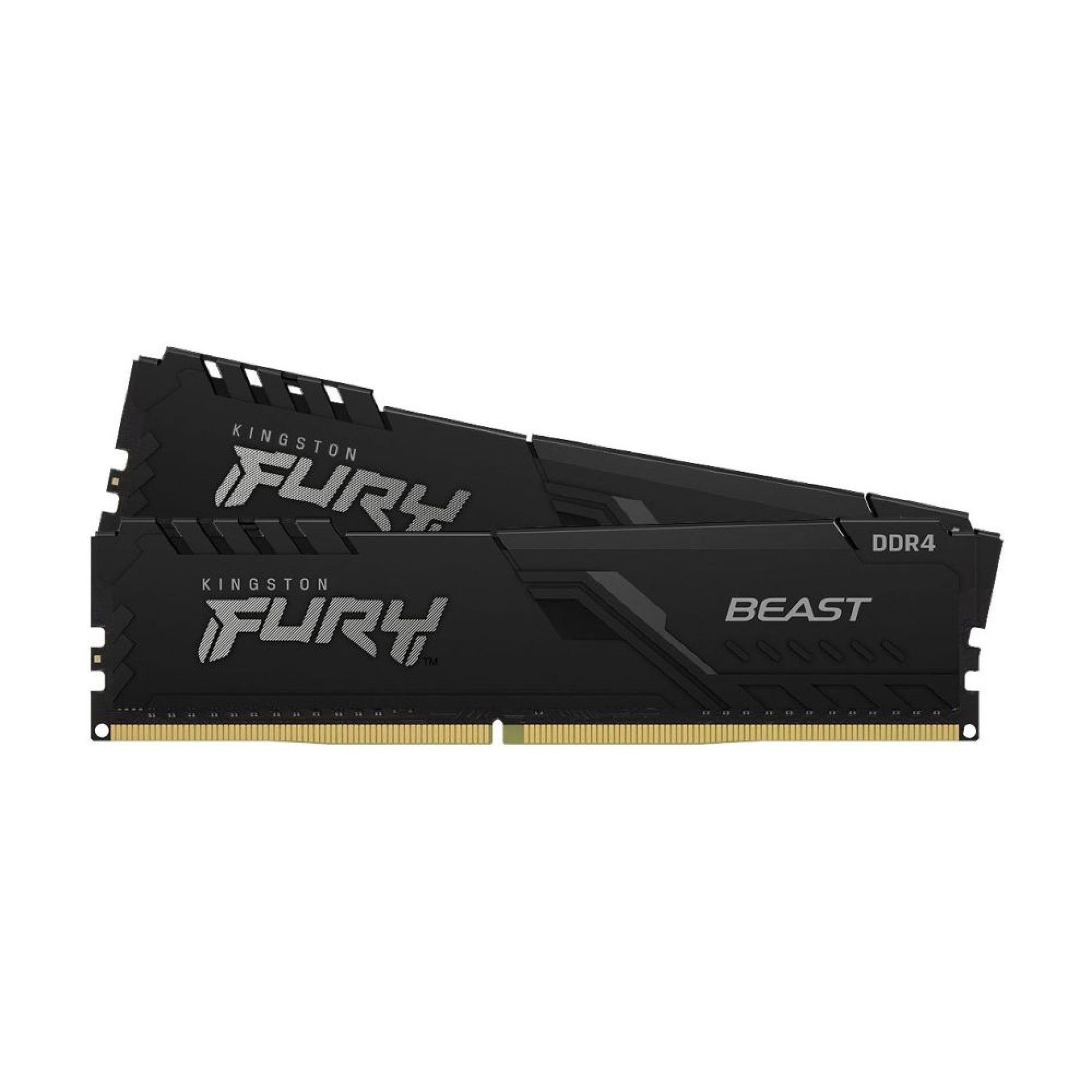 Memorie RAM Kingston Fury Beast, 32GB (2x16GB), DIMM, DDR4, 3200