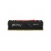 Memorie RAM DIMM, Kingston Fury Beast RGB, 8 GB (1x8 GB), DDR4, 3200 MHz, CL 16, 1.35V