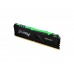 Memorie RAM DIMM, Kingston Fury Beast RGB, 8 GB (1x8 GB), DDR4, 3200 MHz, CL 16, 1.35V