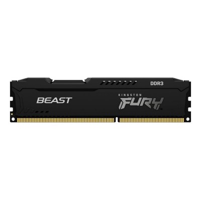 Memorie RAM DIMM, Kingston Fury Beast, 16 GB (1x16 GB), DDR4, 2666 MHz, CL 16, 1.2V