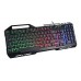 Kit Gaming Serioux Tobis, 3 in 1, Negru, USB, Tastatura cu Iluminare Rainbow + Mouse Optic cu 6400 DPI  + Mouse pad