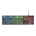 Kit Gaming Trust GXT 838 Azor, 2 in 1, Negru, USB, Tastatura cu Iluminare Rainbow + Mouse Optic cu 3000 DPI