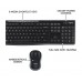Kit Wireless Logitech MK270, 2 in 1, Negru, USB, Tastatura Anti-spill + Mouse