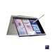 Laptop Lenovo Yoga 7 2-in-1 cu procesor Intel Core Ultra 7 până la 4.8GHz, 14" 2.8K OLED, 120Hz, Touch, 32GB LPDDR5x, 1TB SSD, Intel Arc Graphics, Fără sistem de operare, Seashell, 2 ani, upgrade 3 ani Premium Care cu Onsite