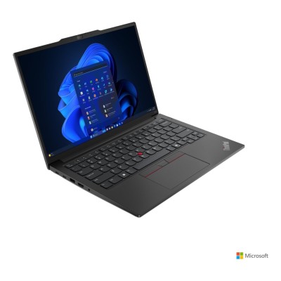 Laptop Lenovo ThinkPad E14 Gen 6 cu procesor Intel Core Ultra 5 125U până la 4.3GHz, 14" 1920 x 1200 px IPS, 16GB DDR5, 512GB SSD, Intel Graphics, Fără sistem de operare, Negru, 3 ani, On-site Laptop Lenovo ThinkPad E14 Gen 6 cu procesor Intel Core Ultra 5 125U până la 4.3GHz, 14" 1920 x 1200 px IPS, 16GB DDR5, 512GB SSD, Intel Graphics, Fără sistem de operare, Negru, 3 ani, On-site