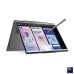 Laptop Lenovo Yoga 7 2-in-1 cu procesor Intel Core Ultra 7 258V până la 4.8GHz, 14" 2880 x 1800 px OLED, 120Hz, Touch, 32GB LPDDR5x, 1TB SSD, Intel Arc Graphics, Windows 11 Pro, Luna Grey, 2 ani, Courier sau Carry-in