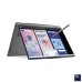 Laptop Lenovo Yoga 7 2-in-1 cu procesor Intel Core Ultra 7 până la 4.8GHz, 16" 2880 x 1800 px OLED, 120Hz, Touch, 32GB LPDDR5x, 1TB SSD, Intel Arc Graphics, Windows 11 Pro, Luna Grey, 3 ani, Premium Care Onsite