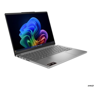 Laptop Lenovo IdeaPad Pro 5 cu procesor AMD Ryzen AI 7 350 până la 5.0GHz, 14" 2880 x 1800 px OLED, 120Hz, 32GB LPDDR5x, 1TB SSD, AMD Radeon 860M, Fără sistem de operare, Luna Grey, 2 ani, Courier sau Carry-in