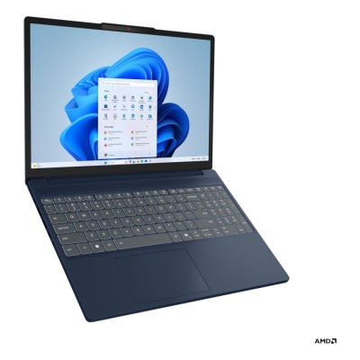 Laptop Lenovo IdeaPad Slim 3 cu procesor AMD Ryzen 7 8840HS până la 5.1GHz, 15.3" 1920 x 1200 px IPS, 60Hz, 24GB DDR5, 1TB SSD, AMD Radeon 780M, Fără sistem de operare, Cosmic Blue, 2 ani, Courier sau Carry-in Laptop Lenovo IdeaPad Slim 3 cu procesor AMD Ryzen 7 8840HS până la 5.1GHz, 15.3" 1920 x 1200 px IPS, 60Hz, 24GB DDR5, 1TB SSD, AMD Radeon 780M, Fără sistem de operare, Cosmic Blue, 2 ani, Courier sau Carry-in