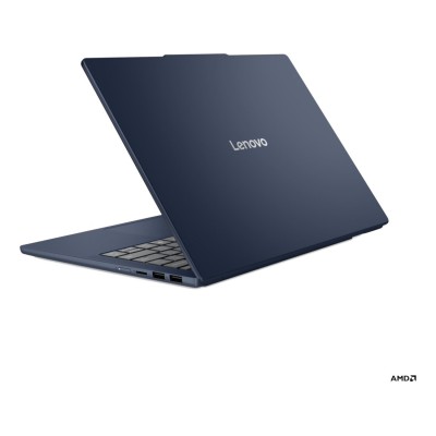 Laptop Lenovo IdeaPad Slim 5 cu procesor AMD Ryzen 7 7735HS până la 4.75GHz, 14" 1920 x 1200 px OLED, 16GB DDR5, 1TB SSD, AMD Radeon 680M, Fără sistem de operare, Cosmic Blue, 2 ani, Courier sau Carry-in