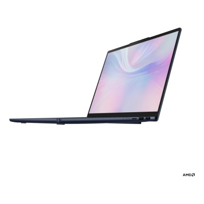 Laptop Lenovo IdeaPad Slim 5 cu procesor AMD Ryzen 7 8845HS până la 5.1GHz, 16" 2880 x 1800 px OLED, 120Hz, 32GB DDR5, 1TB SSD, AMD Radeon 780M, Fără sistem de operare, Cosmic Blue, 2 ani, Courier sau Carry-in