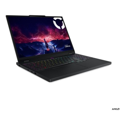 Laptop Lenovo Legion 5 Gaming cu procesor AMD Ryzen AI 7 350 până la 5.0GHz, 15.1" 2560 x 1600 px OLED, 165Hz, 32GB DDR5, 1TB SSD, NVIDIA GeForce RTX 5070, Fără sistem de operare, Eclipse Black, 2 ani, 3 ani Premium Care cu Onsite