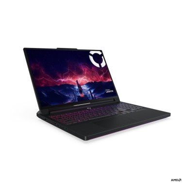 Laptop Lenovo Legion Pro 7 Gaming cu procesor AMD Ryzen 9 9955HX până la 5.4GHz, 16" 2560 x 1600 px OLED, 240Hz, 64GB DDR5, 1TB SSD, NVIDIA GeForce RTX 5070 Ti, Fără sistem de operare, Eclipse Black, 2 ani, Courier or Carry-in Laptop Lenovo Legion Pro 7 Gaming cu procesor AMD Ryzen 9 9955HX până la 5.4GHz, 16" 2560 x 1600 px OLED, 240Hz, 64GB DDR5, 1TB SSD, NVIDIA GeForce RTX 5070 Ti, Fără sistem de operare, Eclipse Black, 2 ani, Courier or Carry-in