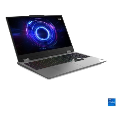Laptop Lenovo LOQ 15 Gaming cu procesor Intel Core i7-13650HX până la 4.9GHz, 15.6" 1920 x 1080 px IPS, 144Hz, 24GB DDR5, 1TB SSD, NVIDIA GeForce RTX 5060, Fără sistem de operare, Luna Grey, 2 ani, pick-up & return
