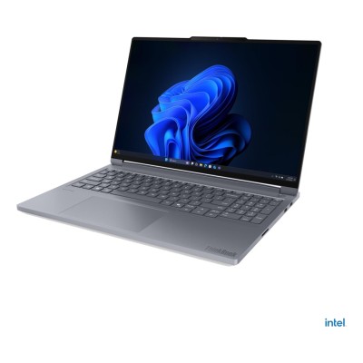Laptop Lenovo ThinkPad TB16p Gen 6 cu procesor Intel Core Ultra 9 275HX până la 5.4GHz, 16" 3200 x 2000 px IPS, 165Hz, 32GB DDR5, 1TB SSD, NVIDIA GeForce RTX 5060, Windows 11 Pro, Luna Grey, 1 an