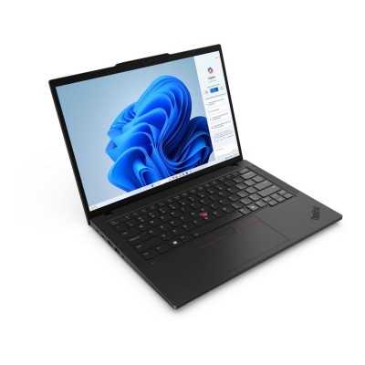 Laptop Lenovo ThinkPad T14 Gen 5, 14", Intel Core Ultra 7 155U, 32 GB DDR5, SSD 1 TB, Intel Graphics, WUXGA, IPS, Windows 11 Pro, Negru, Tastatura US