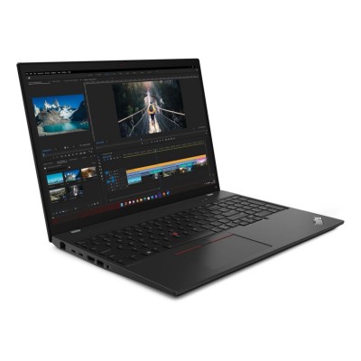 Laptop Lenovo ThinkPad T16 Gen 3, 16", Intel Core Ultra 7 155U, 16 GB DDR5, SSD 512 GB, Intel Graphics, WUXGA, Windows 11 Pro, Negru, Tastatura US