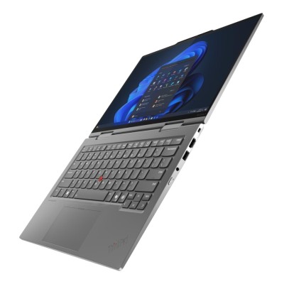 Laptop Lenovo ThinkPad X1 2-in-1 Gen 10 cu procesor Intel Core Ultra 7 258V până la 4.8GHz, 14" 2880 x 1800 px OLED, 120Hz, Touch, 32GB LPDDR5x, 1TB SSD, Intel Arc Graphics 140V, Windows 11 Pro, Gri, 3 ani Laptop Lenovo ThinkPad X1 2-in-1 Gen 10 cu procesor Intel Core Ultra 7 258V până la 4.8GHz, 14" 2880 x 1800 px OLED, 120Hz, Touch, 32GB LPDDR5x, 1TB SSD, Intel Arc Graphics 140V, Windows 11 Pro, Gri, 3 ani