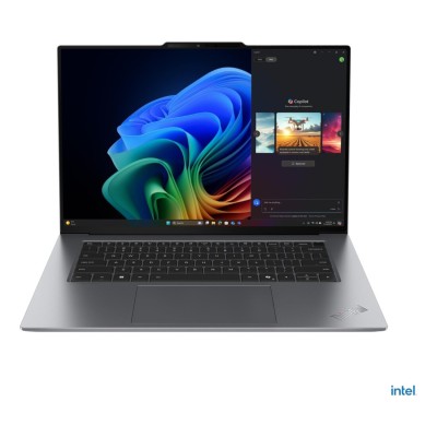 Laptop Lenovo ThinkPad X9-15 Gen 1 Aura Edition cu procesor Intel Core Ultra 7 258V până la 4.8GHz, 15.3" 2880 x 1800 px OLED, 120Hz, 32GB LPDDR5x, 1TB SSD, Intel Arc Graphics 140V, Windows 11 Pro, Gri, 3 ani, Courier sau Carry-in