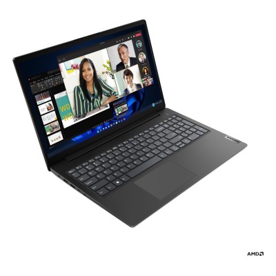 Laptop Lenovo V15 G4 cu procesor AMD Ryzen 5 7520U până la 4.3GHz, 15.6" 1920 x 1080 px TN, 8GB LPDDR5, 512GB SSD, AMD Radeon 610M, Fără sistem de operare, Business Black, 2 ani, Courier/Carry In
