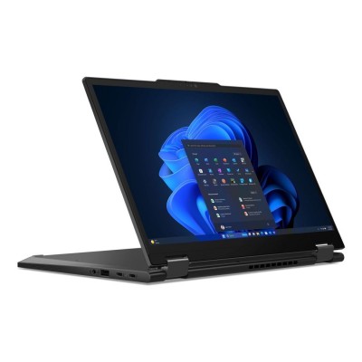 Laptop Lenovo ThinkPad X13 2-in-1 Gen 5, 13.3", Intel Core Ultra 7 155U, 32 GB DDR5, SSD 512 GB, Intel Graphics, WUXGA, Touch, Windows 11 Pro, Negru, Tastatura US