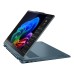 Laptop Lenovo Yoga 7 2-in-1 cu procesor AMD Ryzen AI 7 350 până la 5.0GHz, 14" 2880 x 1800 px OLED, 120Hz, Touch, 32GB LPDDR5x, 1TB SSD, AMD Radeon 860M, Windows 11 Home, Tidal Teal, 2 ani, upgrade la 3 ani Premium Care Onsite