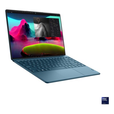 Laptop Lenovo Yoga Slim 9 cu procesor Intel Core Ultra 7 până la 4.8GHz, 14" 3840 x 2400 px OLED, 120Hz, Touch, 32GB LPDDR5x, 1TB SSD, Intel Arc Graphics, Windows 11 Home, Tidal Teal, 3 ani, Premium Care Onsite Laptop Lenovo Yoga Slim 9 cu procesor Intel Core Ultra 7 până la 4.8GHz, 14" 3840 x 2400 px OLED, 120Hz, Touch, 32GB LPDDR5x, 1TB SSD, Intel Arc Graphics, Windows 11 Home, Tidal Teal, 3 ani, Premium Care Onsite