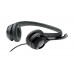 Casti cu microfon Logitech H390, cu fir, USB, noise canceling, negru