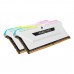 Memorie RAM Corsair VENGEANCE RGB PRO SL 16GB DDR4 3200MHz CL16, alb, Kit Dual Channel 