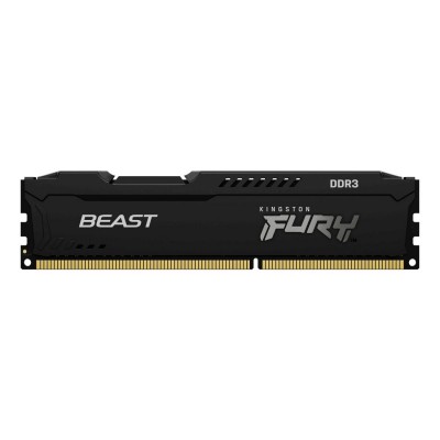 Memorie RAM Kingston FURY Beast 4GB DDR3 1600MHz CL10 Memorie RAM Kingston FURY Beast 4GB DDR3 1600MHz CL10