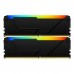 Memorie RAM Kingston FURY Beast RGB 16GB DDR4 3200MHz CL16, Kit Dual Channel 