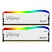 Memorie RAM Kingston FURY Beast RGB 32GB DDR4 3600MHz CL18, White, Kit Dual Channel Memorie RAM Kingston FURY Beast RGB 32GB DDR4 3600MHz CL18, White, Kit Dual Channel