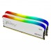 Memorie RAM Kingston FURY Beast RGB 32GB DDR4 3600MHz CL18, White, Kit Dual Channel 
