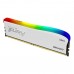 Memorie RAM Kingston FURY Beast RGB 16GB DDR4 3200MHz CL16, White Memorie RAM Kingston FURY Beast RGB 16GB DDR4 3200MHz CL16, White