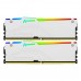 Memorie RAM Kingston FURY Beast RGB 32GB DDR5 6000MHz CL40, White, Kit Dual Channel 