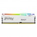 Memorie RAM Kingston FURY Beast RGB 32GB DDR5 5600MHz CL40, White