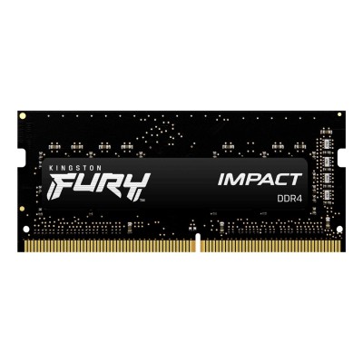 Memorie RAM laptop Kingston Fury Impact, DDR4, 8GB, 3200MHz, CL20, SODIMM Memorie RAM laptop Kingston Fury Impact, DDR4, 8GB, 3200MHz, CL20, SODIMM