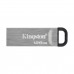 Memorie USB Kingston DataTraveler Keyson, 128GB, USB 3.2, Metalic, Silver